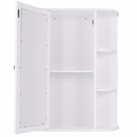 Grandiose Bathroom Cabinet with Mirror Organizer