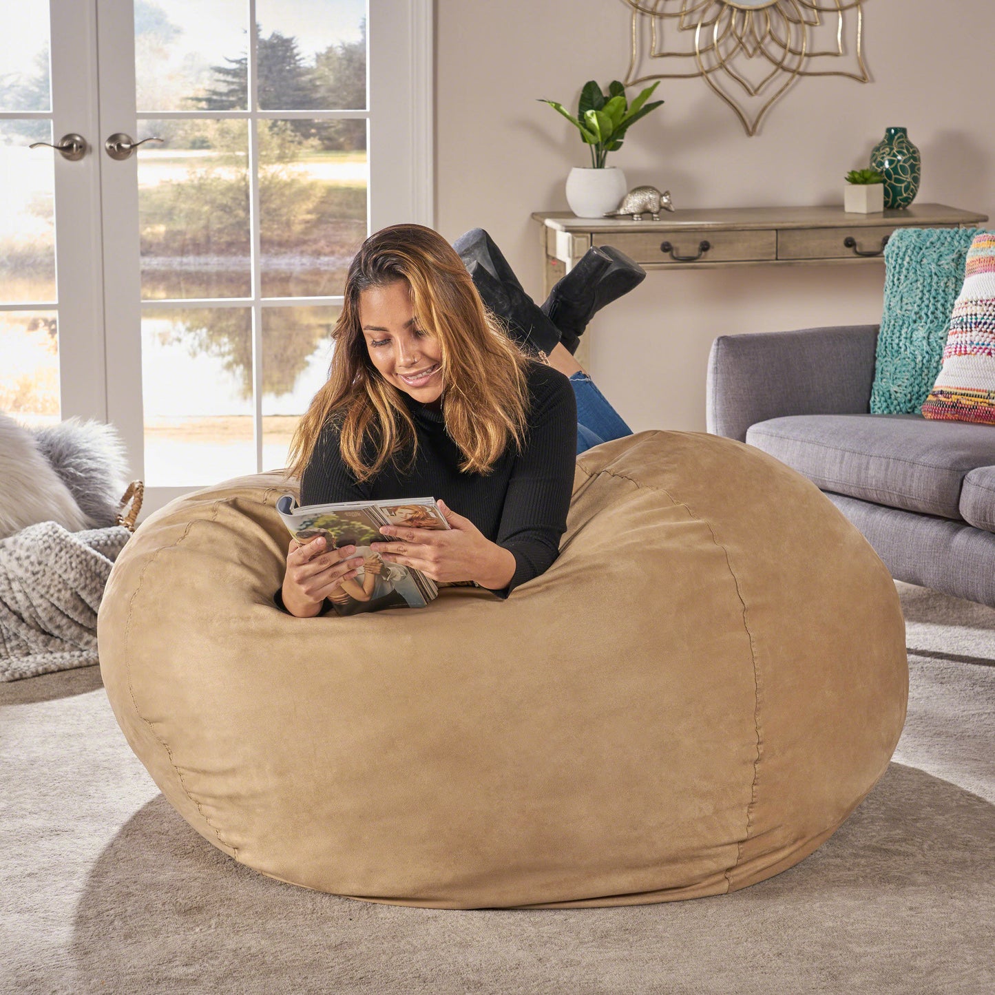 Grandiose Big Ultra Soft Bean Bag Chair
